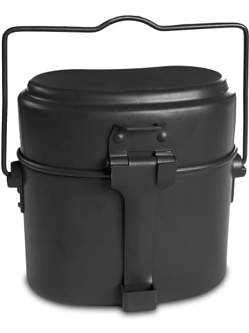Normani Outdoor Sports Bundeswehr Aluminium-Kochgeschirr Pennsylvania in Schwarz