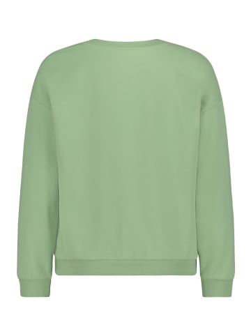 CARTOON Sweatshirt mit Rippbündchen in Patch Mint/Blue