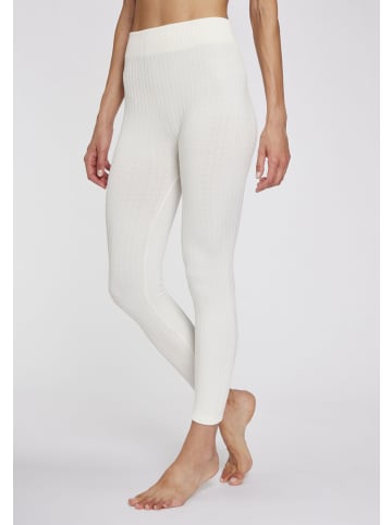 LAVANA basic Strickstrumpfleggings in 1x ecru