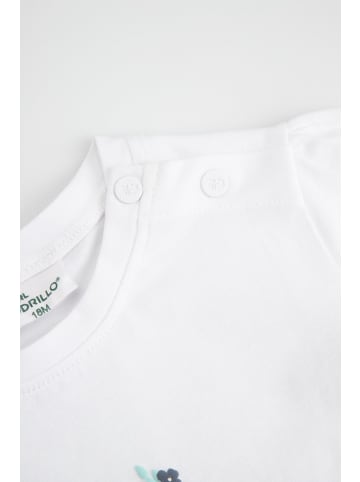 Coccodrillo T-shirt mit kurzen Ärmeln in weiß