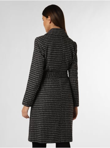 More & More Mantel in schwarz grau