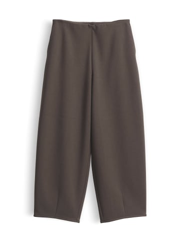 someday. Curilo Barrel Melange Stoffhose in Taupewood Melange