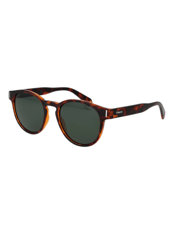 Polaroid Unisex Sonnenbrillen Panto Braun