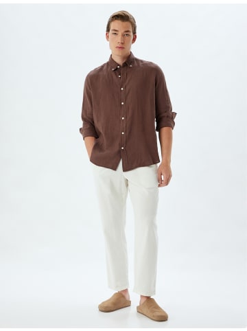 KOTON Shirt in Braun