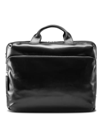 Jost Skagen Aktentasche Leder 40 cm Laptopfach in black