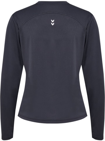 Hummel Longsleeve "Pulse Workout W T-Shirt Longsleeve" in Grau