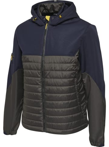 Hummel Jacke "Hmlnorth Hybrid Jacket" in Blau