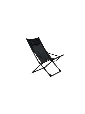 ebuy24 Sonnenliege Seville Schwarz 2er Set