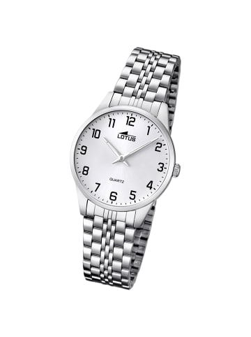 Lotus Analog-Armbanduhr Lotus Classic silber mittel (ca. 30,5mm)