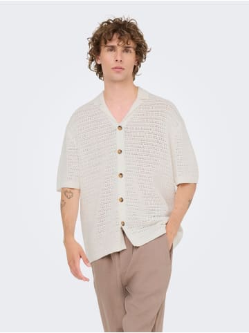 ONLY & SONS Polo in Cloud Dancer 1