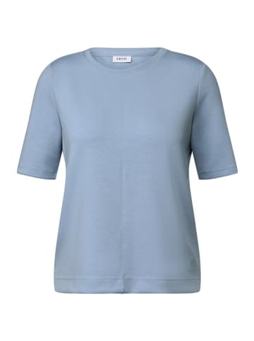 Cecil Kurzarmsweatshirt in Blau
