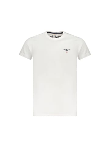 ACCADEMIA MILITARE Weißes Baumwoll-T-Shirt