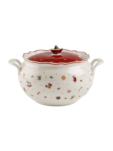 Villeroy & Boch Terrine Toy's Delight in rot|weiß