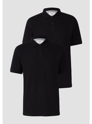 s.Oliver Polo-Shirt in 9999_schwarz