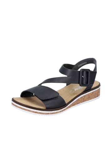 rieker Sandalette in schwarz