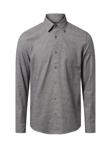 Marc O'Polo Hemd in anthrazit schwarz