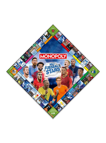 Winning Moves Brettspiel - Monopoly Weltfussball Stars in mehrfarbig