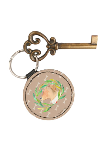 Mr. & Mrs. Panda Taschenanhänger Hund Blumen ohne Spruch in Hundeglück