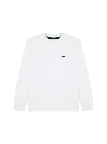 Lacoste Longsleeve 'Icon Core' in weiß