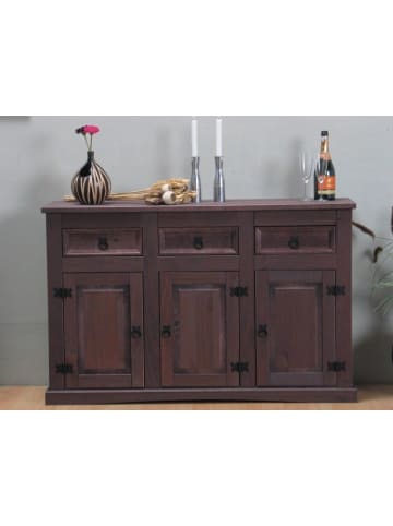 dynamic24 Sideboard New Mexiko (B)132 x (H)84,5 x (T)43,5cm in kolonial