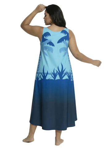 Ulla Popken Kleid in hell saphir