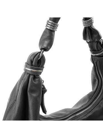 FREDs BRUDER Always With You Schultertasche Leder 52 cm in black