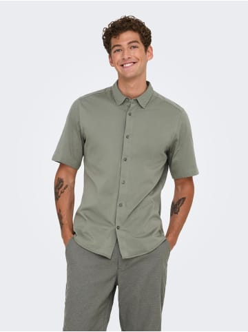ONLY & SONS Hemd in Castor Gray