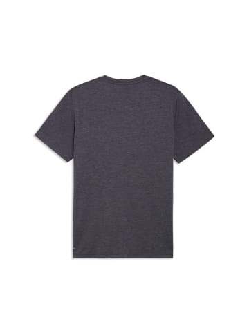 Puma T-Shirt "M Tad Essentials Heather Cat Tee (CF Small Cat)" in Grau