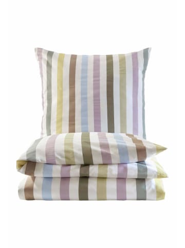 Hessnatur Renforcé Bettwäsche-Set in pastelloliv