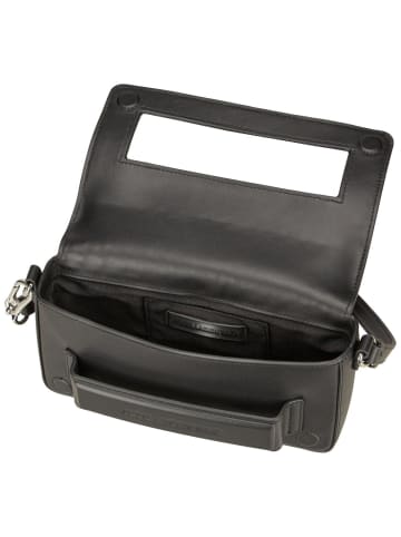 Karl Lagerfeld Handtasche Ikon/K Soft Shoulderbag Studs in Black Embellishment