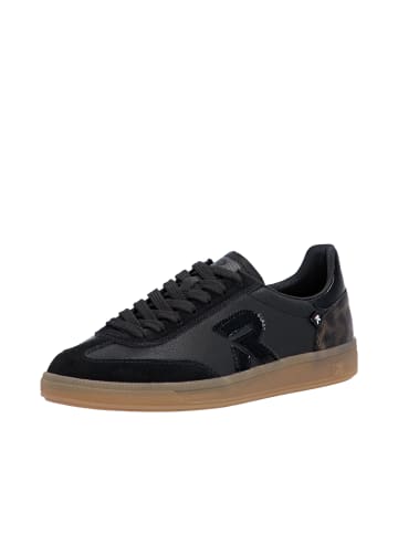 rieker Lowtop-Sneaker in schwarz/schwarz/black/antik