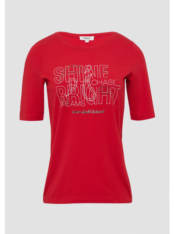 s.Oliver T-Shirt in 30D0_rubinrot