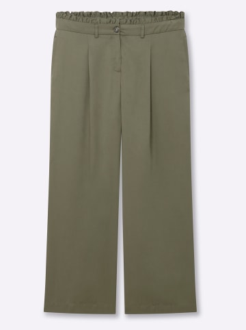sheego Hose in khaki