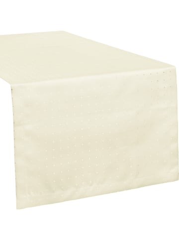 Curt Bauer Jacquard, Baumwollmischung Tischläufer Petito in sekt