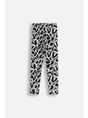 Coccodrillo Leggings mit langem Hosenbein in schwarz