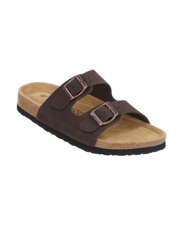 BIOSOFT Sandalen Schnalle Riemen in Dunkelbraun