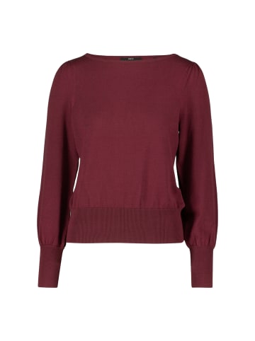 Zero  Strickpullover mit Ballonärmeln in Mystic Berry