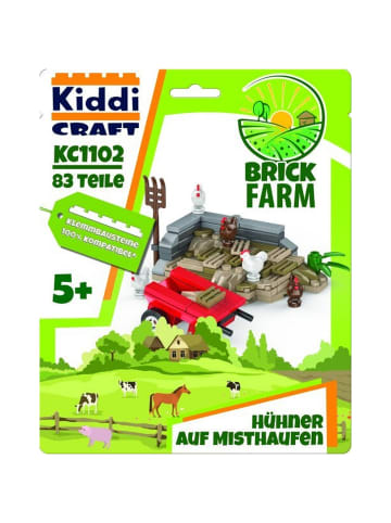 Wisam® Kiddicraft KC1102 Misthaufen mit Hühnern