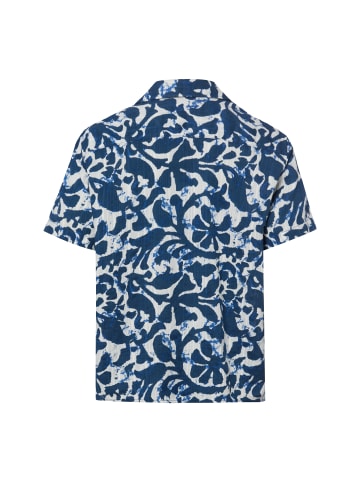 Jack & Jones Kurzarmhemd JPRBlubilbao in indigo ecru
