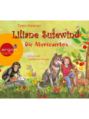 argon Liliane Susewind - Die Abenteuerbox, 8 Audio-CDs in bunt