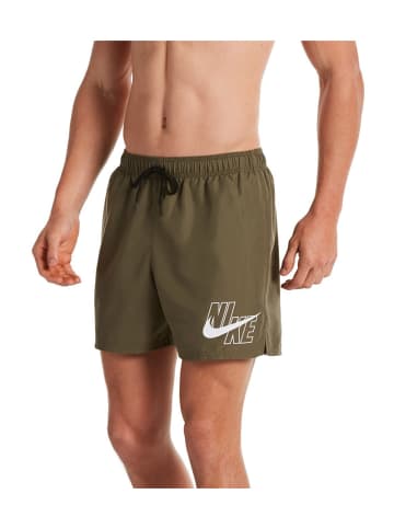 Fred Perry Badeshorts in Kaki