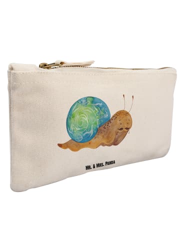 Mr. & Mrs. Panda Federmappe Schnecke Sir ohne Spruch in Weiß