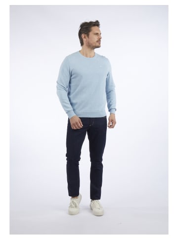 HECHTER PARIS Pullover in steel blue