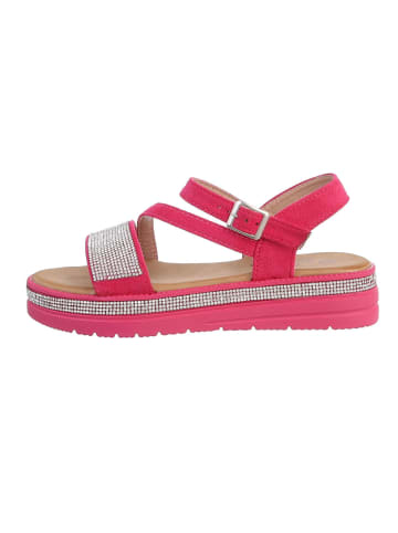 Ital-Design Sandale & Sandalette in Pink