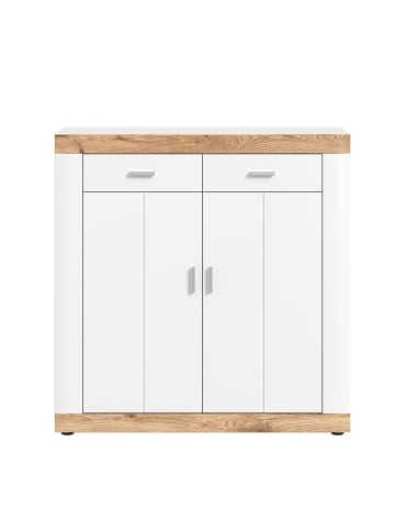 ebuy24 Sideboard Laredo Weiß 101 x 40 cm