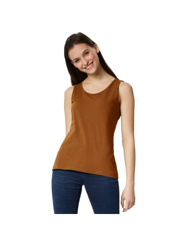 tectake Einfarbiges Damen Top, braun