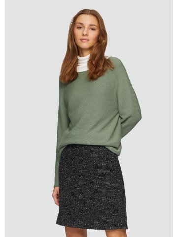 s.Oliver Strickpullover in 7369_dunkles salbeigrün