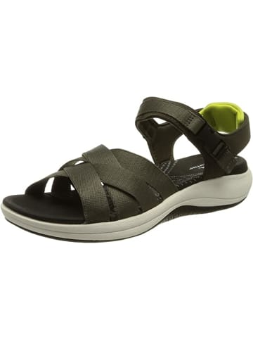 Clarks Komfort Sandalen für Damen in olive