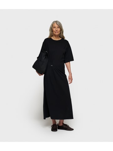 10Days Gathered Tee Dress in Black
