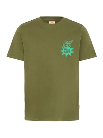 BLEND Rundhalsshirt BHSun in Dunkelgrün